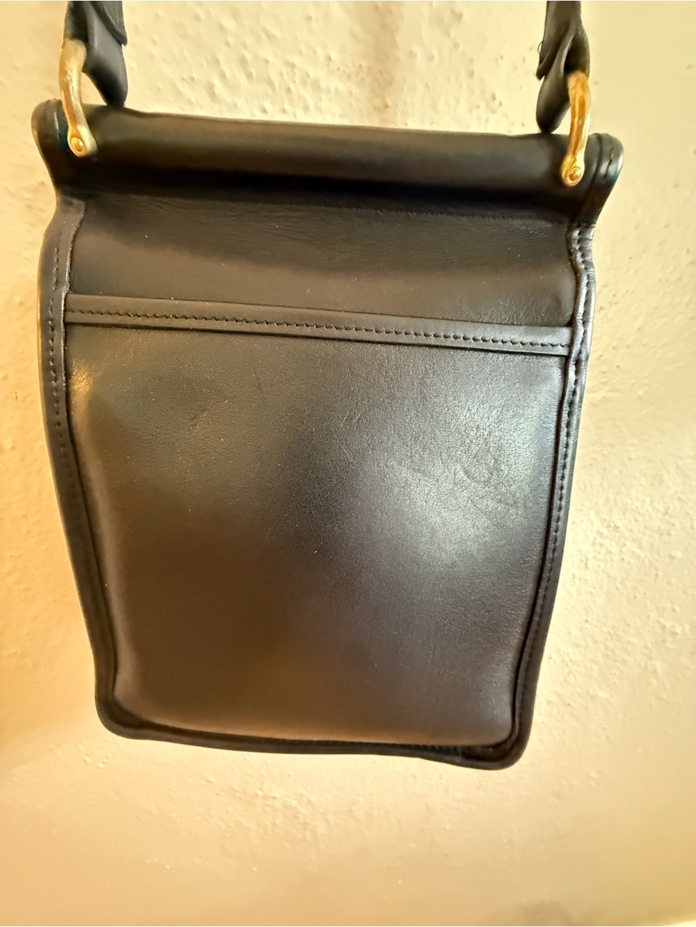 Coach Murphy Black Leather Turnlock Crossbody Bag - Picture 5 of 13